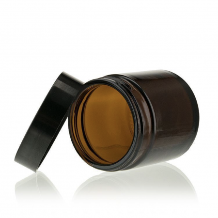 Lot de 10 pots 100ml vides en verre avec couvercles pour éco-recharge