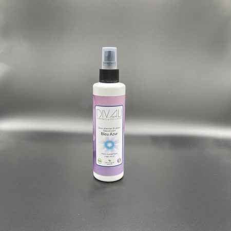 Divali - Spray démêlant Bi-phase déjaunissant - Bleu azur