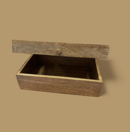 Grand Coffret de rangement en bois pour huiles essentielles