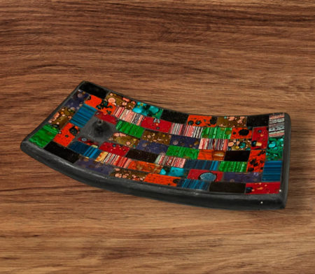 Porte encens mosaïque